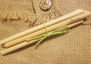 Bamboo Straw Set